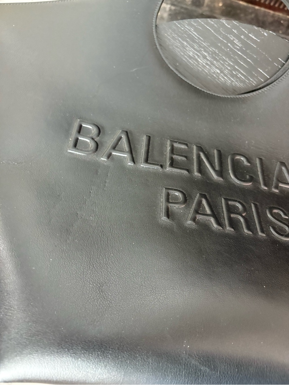 Balenciaga Medium Mary Kate Bag Black Tote - Picture 9 of 12